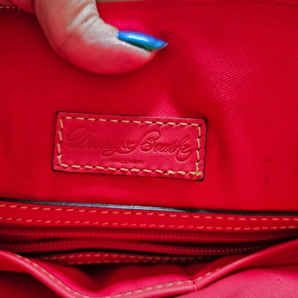 Dooney and Bourke Domed Leather Satchel - Picture 13 of 15